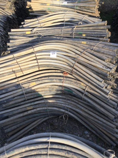 Lot of Approx (540) Aluminum and Plastic Single Bend Siphon Pipe