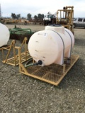 300 Gallon Poly Tank and Frame w/ Bracket-Stand