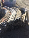 Lot of Approx (600) Aluminum and Plastic Single Bend Siphon Pipe