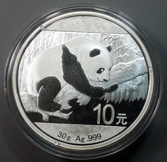 2016 1oz Silver Panda (a)
