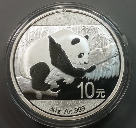 2016 1oz Silver Panda (c)