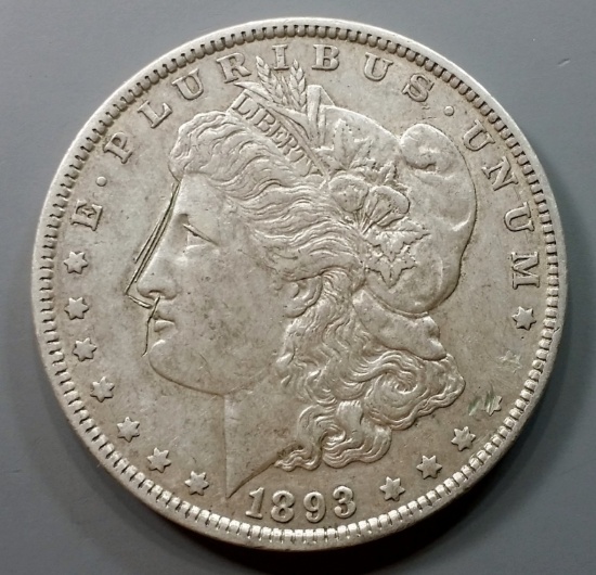 1893-P Morgan Silver Dollar