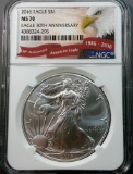 2016 Silver Eagle MS-70