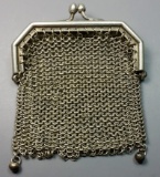 Victorian German Silver Coin Purse