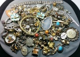 Costume Jewelry Lot, Some Sterling (b)