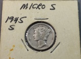 1945-s Mercury Dime 