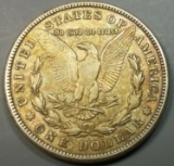 1921-s Morgan Silver Dollar -TONED