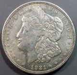 1921-p Morgan Silver Dollar