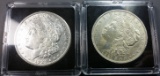 2x Morgan Silver Dollars