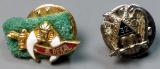 2x Order of Freemason Pins