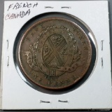 1837 CANADA Colonial 1/2 Token Penny