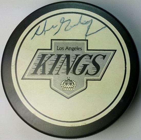 Wayne Gretzky SIGNED Hockey Puck