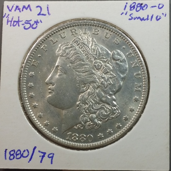 1880-o Morgan Silver Dollar