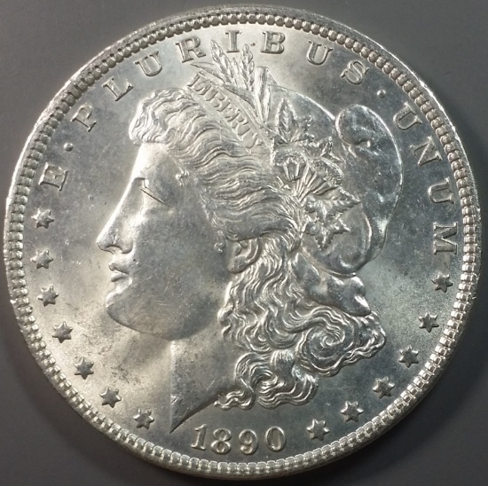 1890-P Morgan Silver Dollar