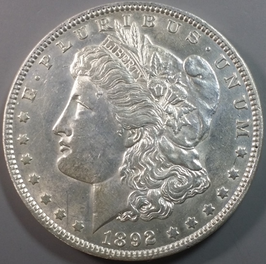 1892-P Morgan Silver Dollar