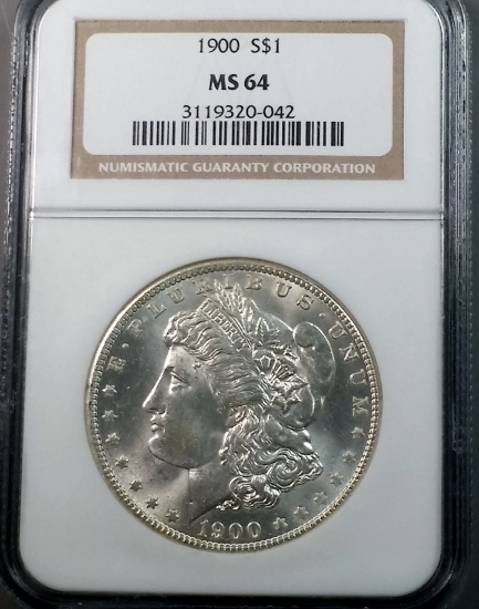 1900-O Morgan Silver Dollar <<NGC ms64>>