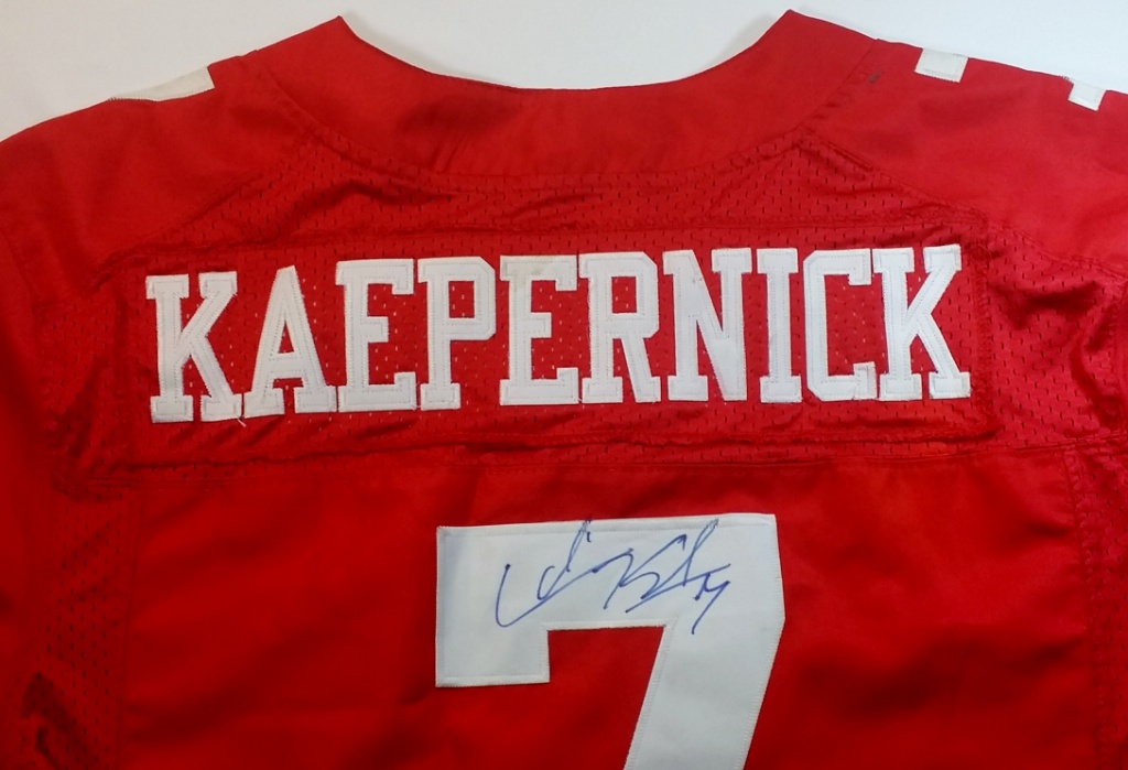 colin kaepernick signed jersey