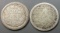2x Canadian Silver Dimes 1913/1915