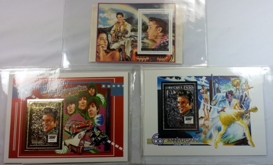ELVIS Commemorative Stamps Set (c)