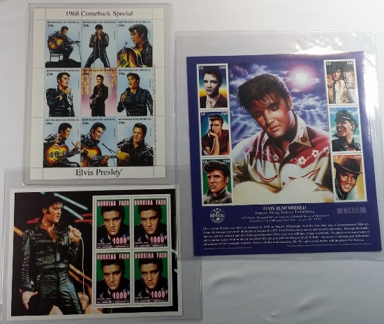 ELVIS Commemorative Stamps Set (z)