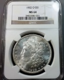1902-o Morgan Silver Dollar (NGC ms64)