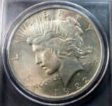 1922p Peace Silver Dollar