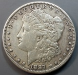 1887-s Morgan Silver Dollar