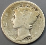 1926-s Mercury Silver Dime