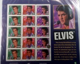 ELVIS Commemorative Stamps Set (w)