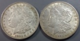 2x Morgan Silver Dollars 1921-P/D
