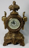 West-Germany Gold Ormolu Mantle Clock