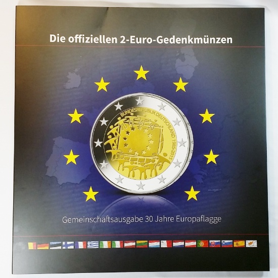 20x 2-Euro Coin Set From Each EU Country