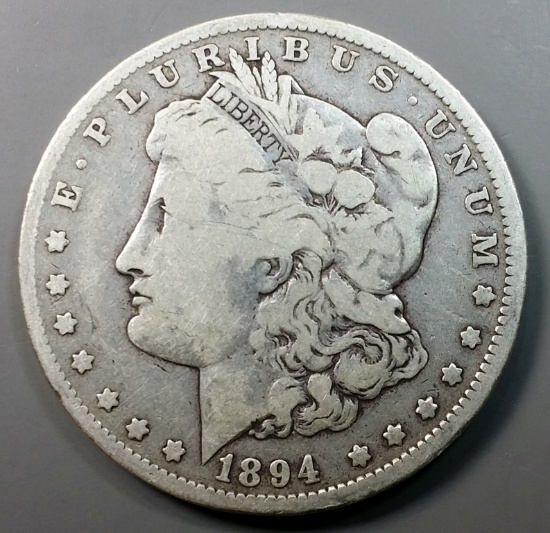 1894-o Morgan Silver Dollar