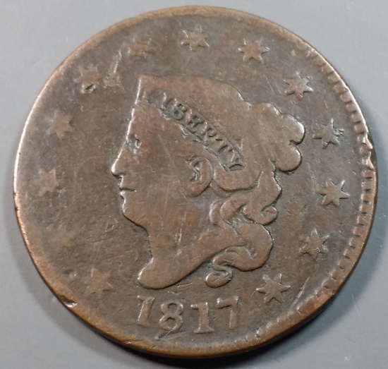 1817 Coronet Liberty Head Large Cent