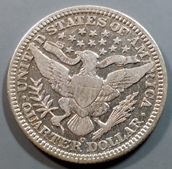 1903-o Barber Silver Quarter