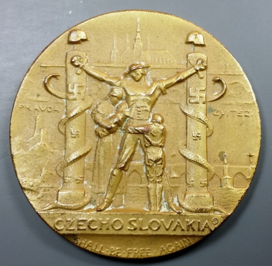 Czechoslovakia Nazi Emancipation Medal