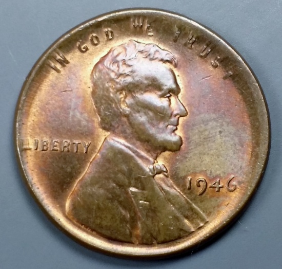 1946 ERROR Wheat Cent penny