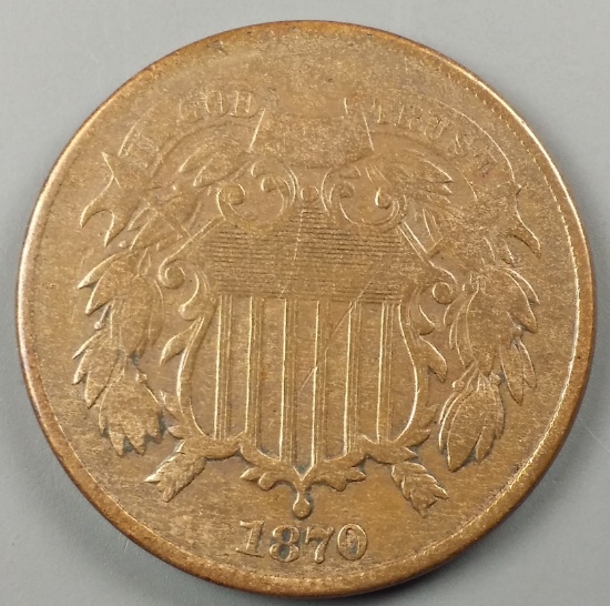 1870 Two-Cent Piece