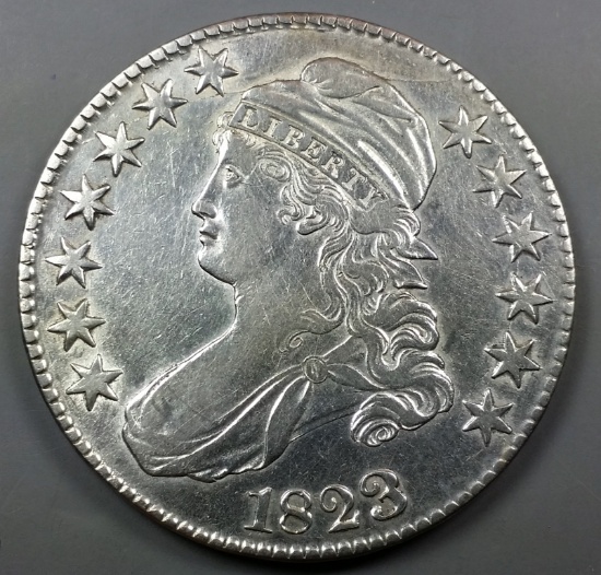 1823 Capped Bust Half-Dollar !!