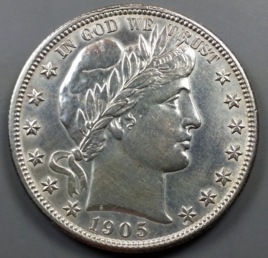 1905-s Barber Half-Dollar !!