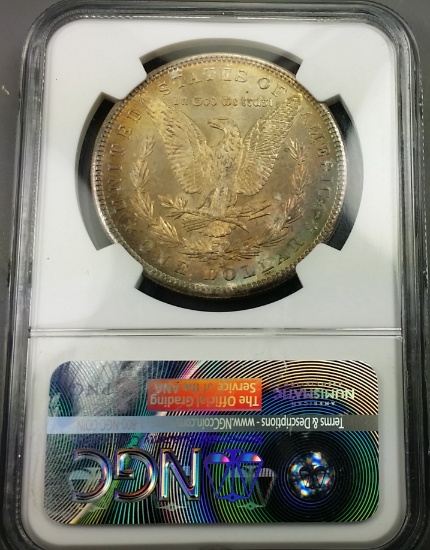 1882-S Morgan Silver Dollar -NGC ms64