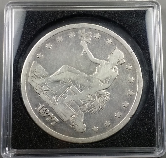 1877-s TRADE Silver Dollar
