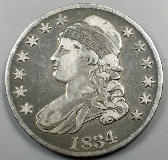1834 Capped Bust Half-Dollar