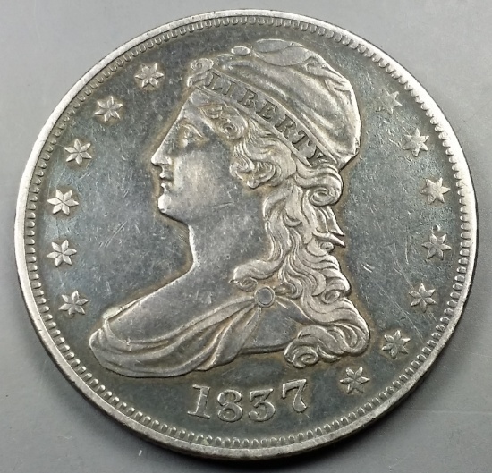 1837 Capped Bust Half-Dollar