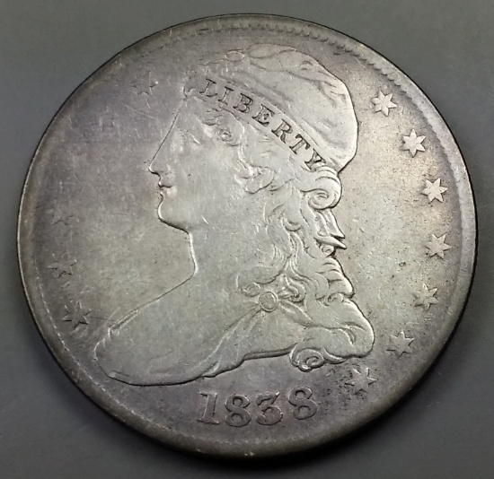 1839 Capped Bust Half-Dollar