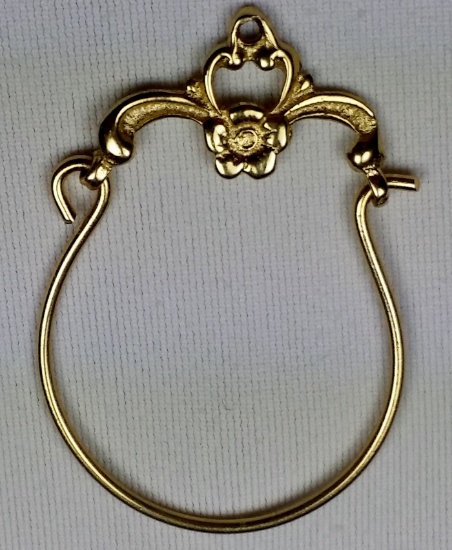Antique 14k Gold Necklace Charm Pendant