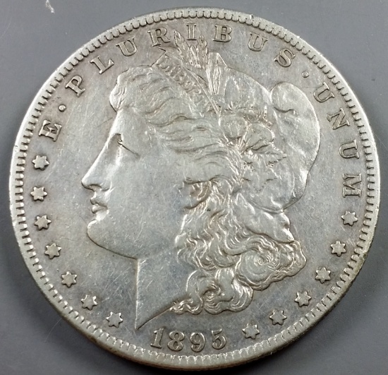 1895-s Morgan Silver Dollar -KEY DATE