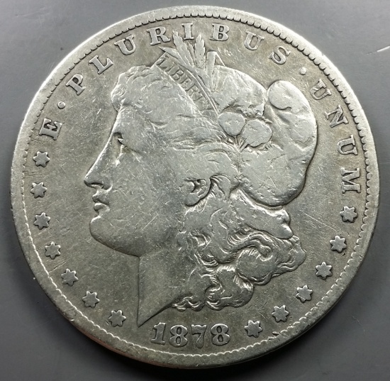 1878-CC Morgan Silver Dollar