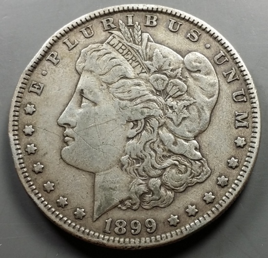 1899-P Morgan Silver Dollar - KEY DATE