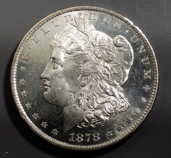 1878-p Rev of 79.. Morgan Silver Dollar